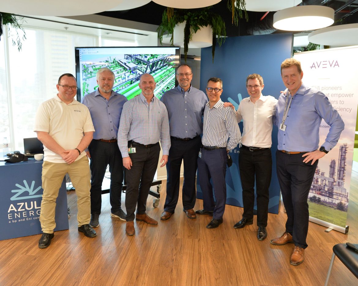 The Azule Energy and AVEVA teams